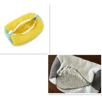 Premium Reusable Shoe Wash Bag for Washing Machine – Zippered Sneaker & Tennis Shoe Laundry Protector (39x19CM)