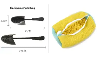 Premium Reusable Shoe Wash Bag for Washing Machine – Zippered Sneaker & Tennis Shoe Laundry Protector (39x19CM)